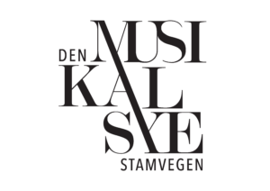 Den Musikalske Stamvegen logo-svart