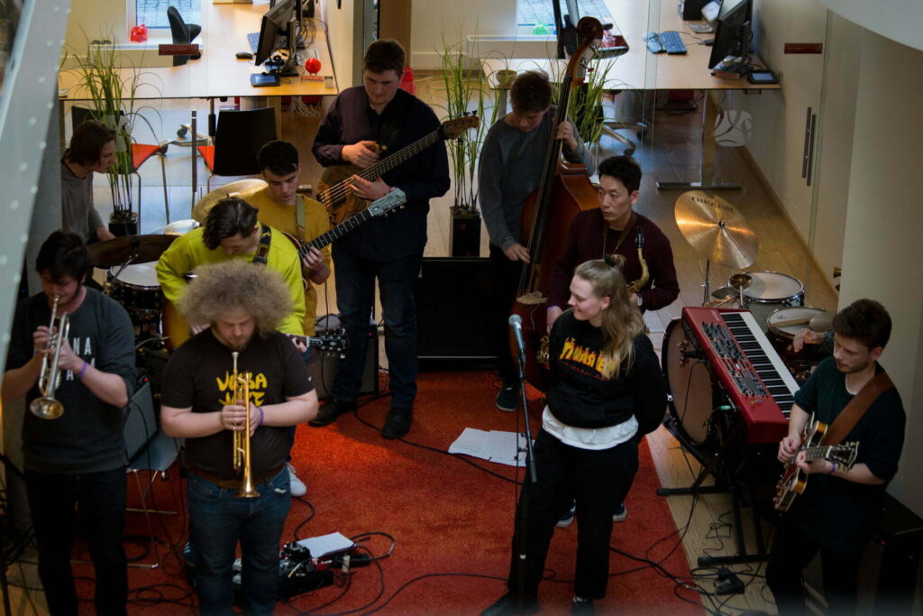 Jazzlina ved Griegakademiet (Foto: Vossajazz/Runhild Heggem)