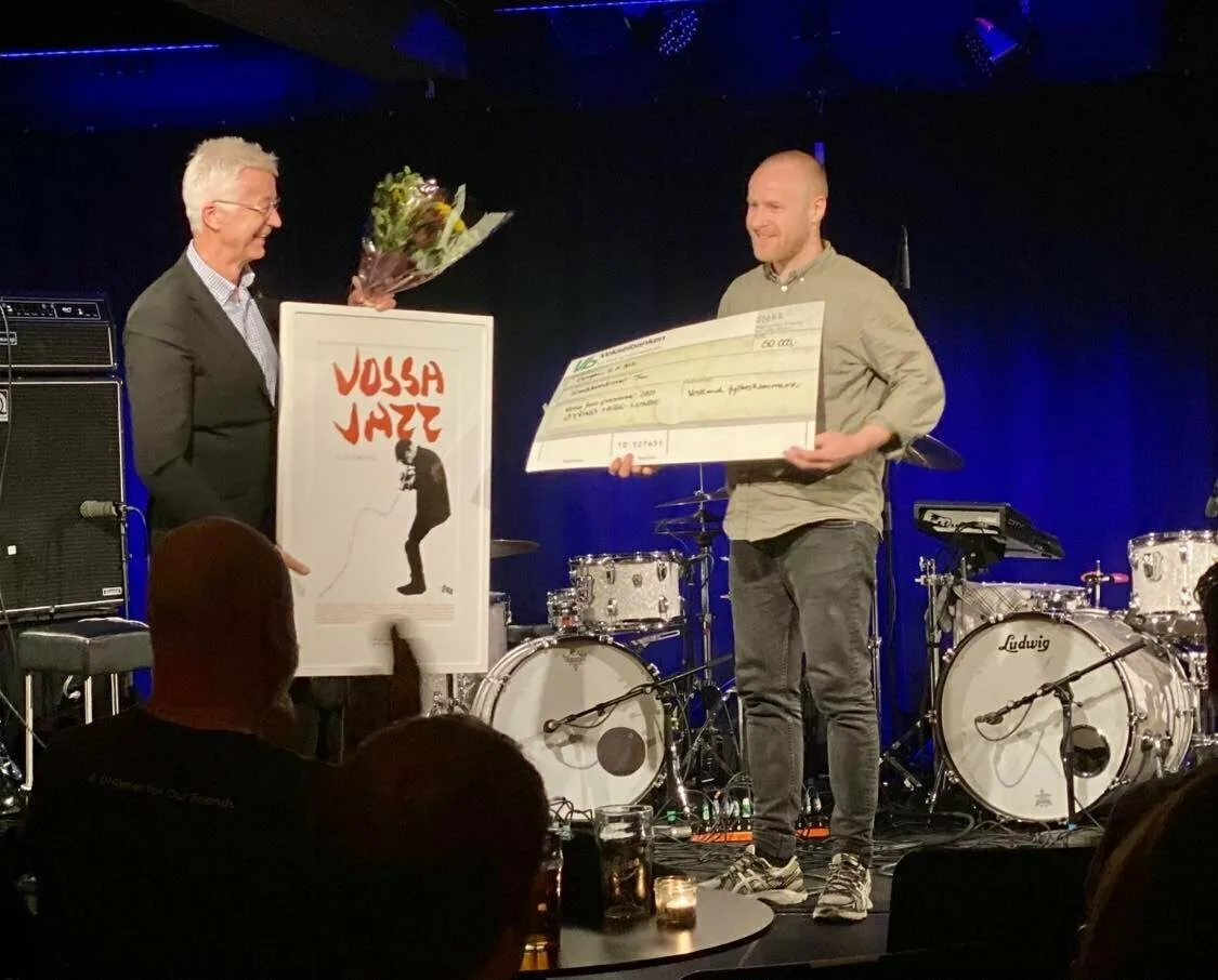 Vossa Jazz-prisen til Øyvind Hegg-Lunde