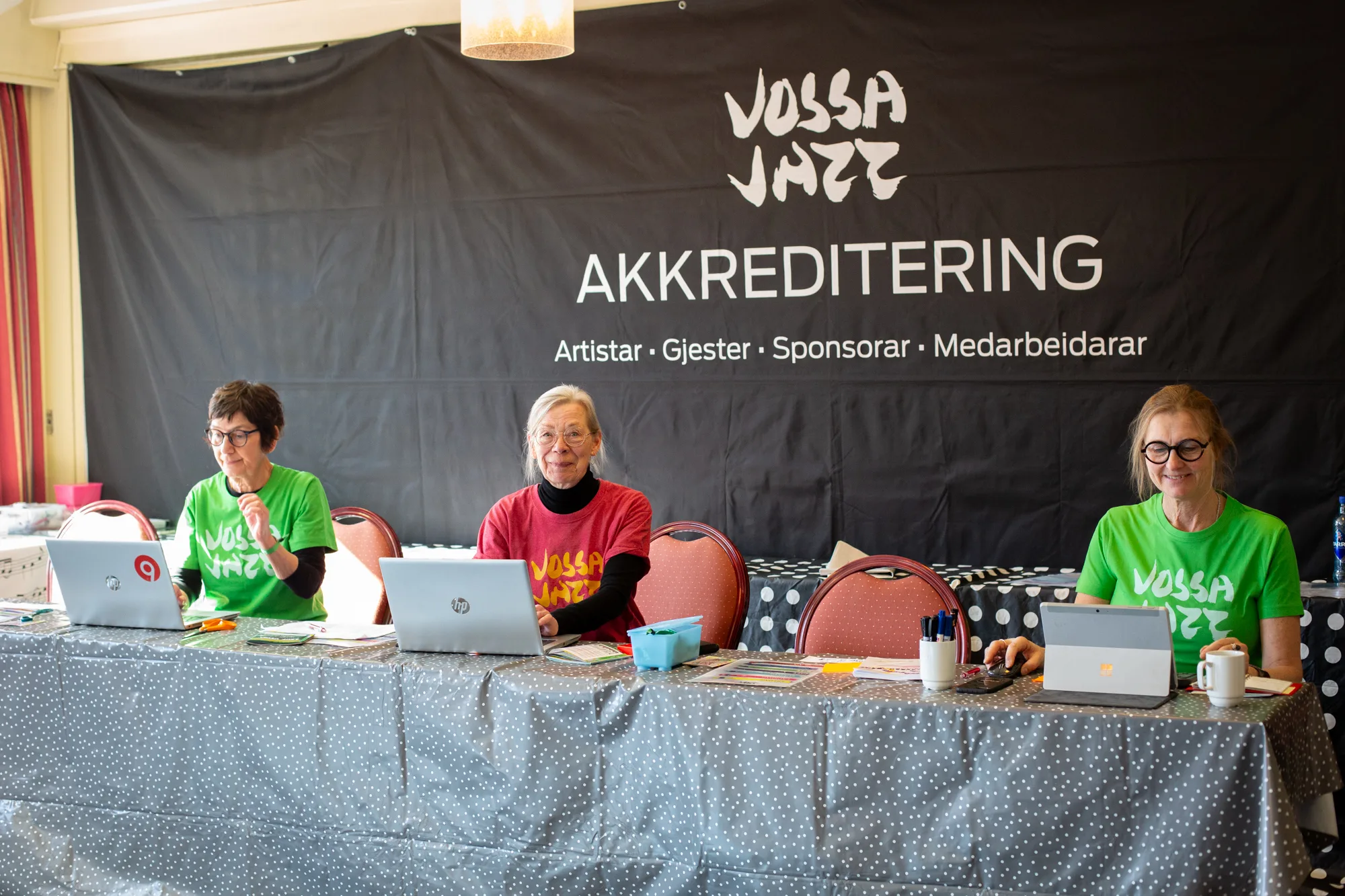 Billettar og akkreditering på Vossa Jazz